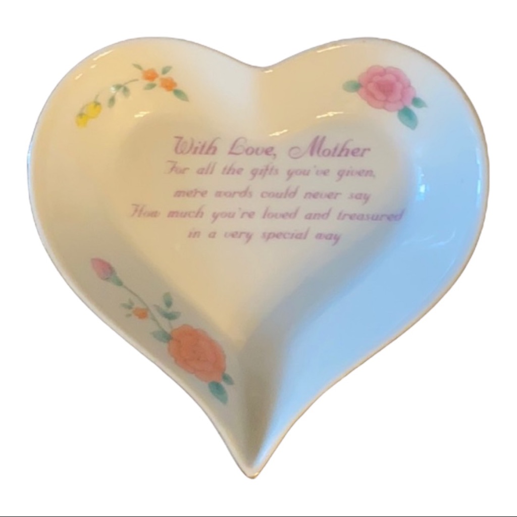 With Love Mother Jewelry Dish